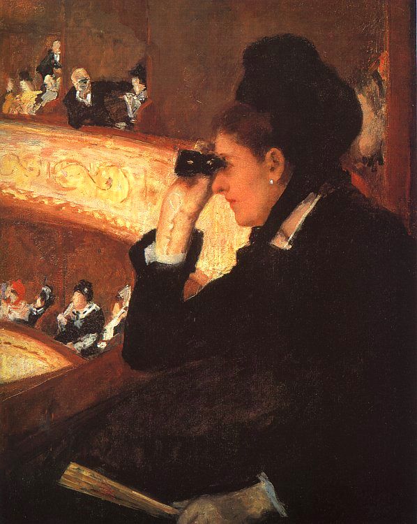 Mary Cassatt At the Opera